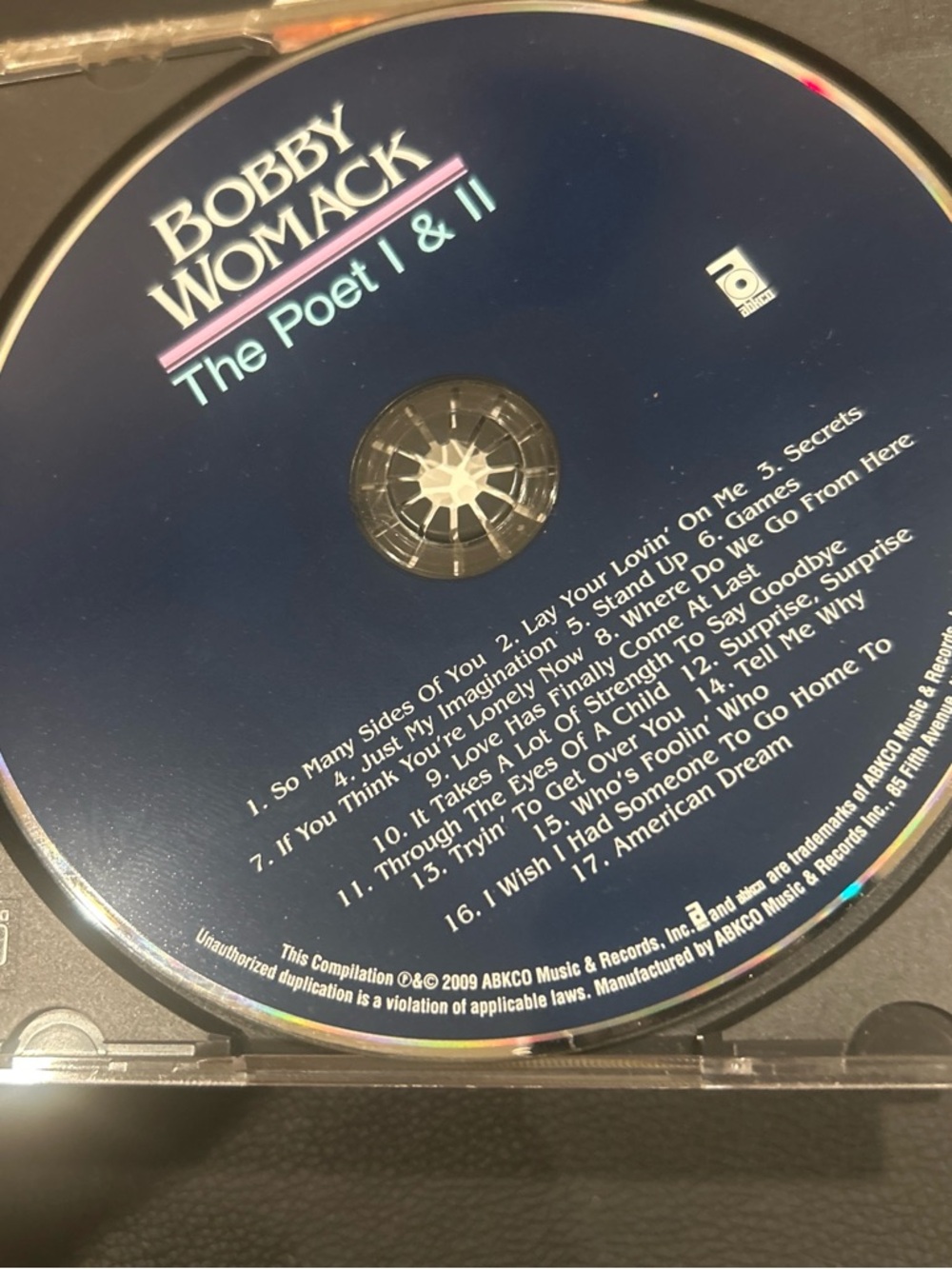 The Poet I & II CD - Blue